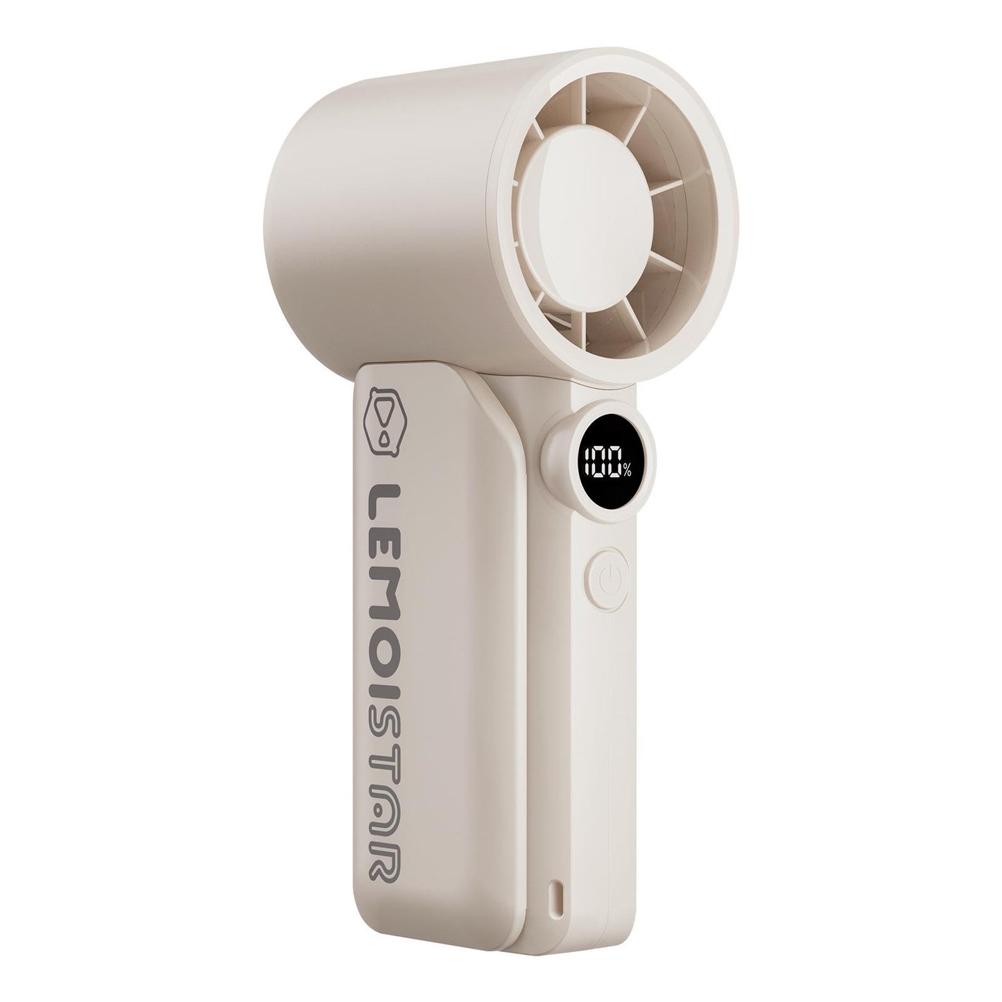8000mAh Turbo Handheld Fan with USB-C Charging