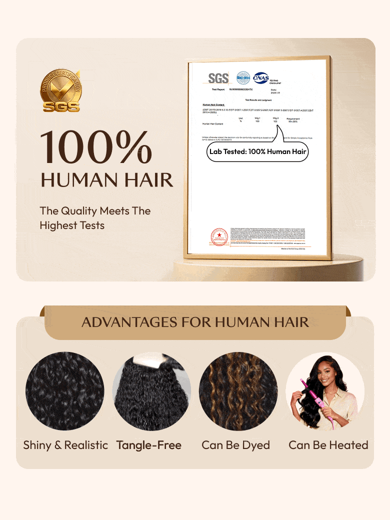 UBetter 7x5 Glueless Non-slip Water Wave with Drawstring Pre-Everything Ready-to-Wear With Baby Hair Wig